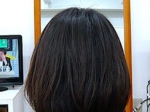 20代:ボブ:美容室:堺:髪美館 ログハウス