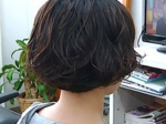 20代:ボブ:美容室:堺:髪美館 ログハウス