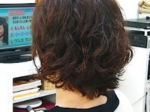 30代:ボブ:ゆるパーマ:美容室:堺:髪美館 ログハウス
