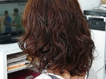 40代:ボブ:ゆるパーマ;巻き髪:美容室:堺:髪美館 ログハウス