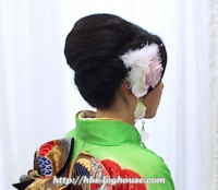 成人式 着付け ヘアセット 大阪 堺市 振り袖着付け