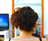 ヘアアップ ヘアセット 結婚式 二次会 大阪 堺市