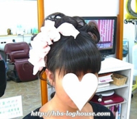 ヘアアップ ヘアセット 結婚式 二次会 ピアノ発表会 大阪 堺市