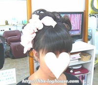 ヘアアップ ヘアセット 結婚式 二次会 ピアノ発表会 大阪 堺市