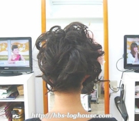 ヘアアップ ヘアセット 結婚式 二次会 ピアノ発表会 大阪 堺市