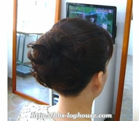 ヘアアップ ヘアセット 結婚式 留袖ヘア 大阪 堺市