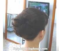 ヘアアップ ヘアセット 結婚式 留袖ヘア 大阪 堺市